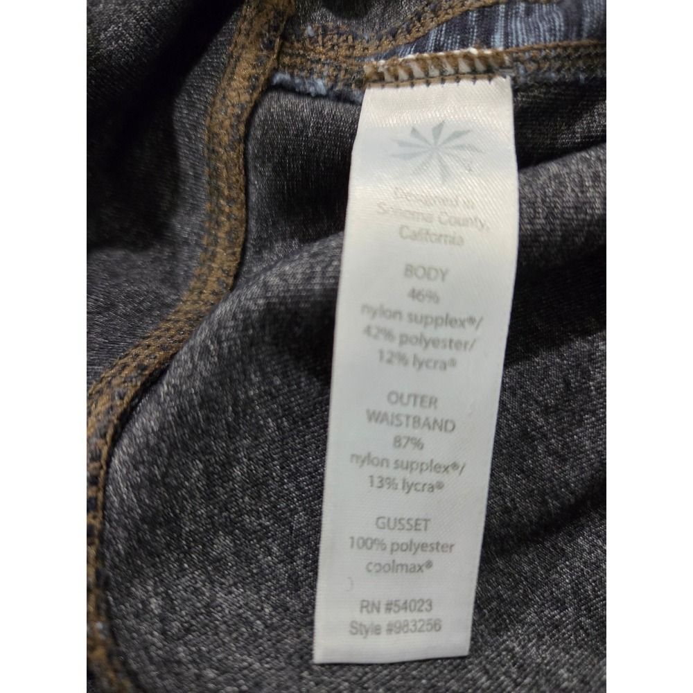 Athleta Be Free Knicker Gray Heather Capri Leggings XL 983256 - Picture 4 of 4